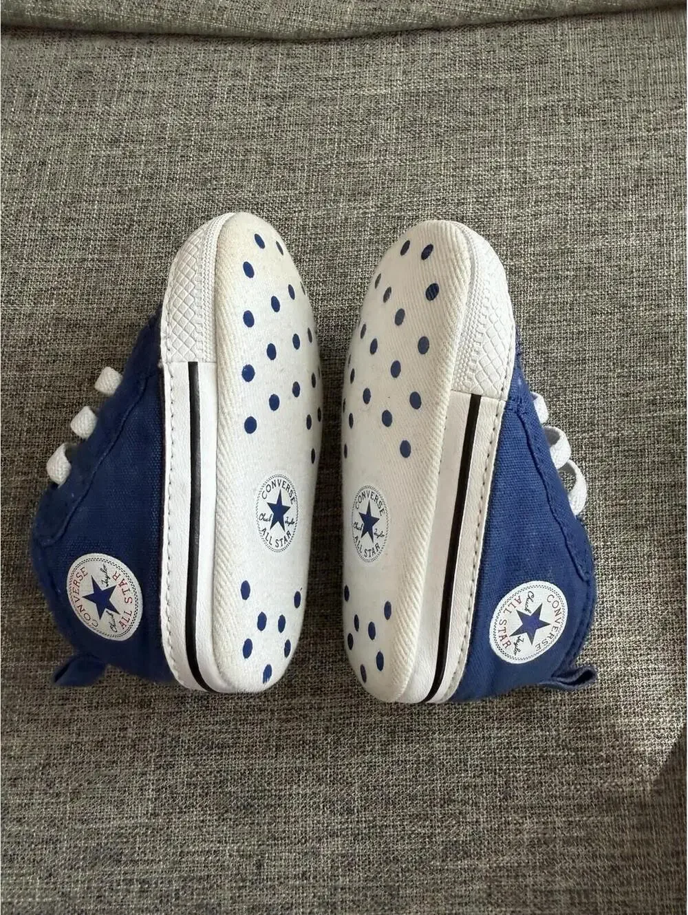 Chuck Taylor Converse All Stars First Star Crib Shoes Size 3 Newborn 0-6 Months